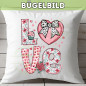 Preview: Bügelbild Love